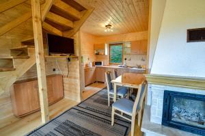 Η κουζίνα ή μικρή κουζίνα στο Wilcze Wzgórze