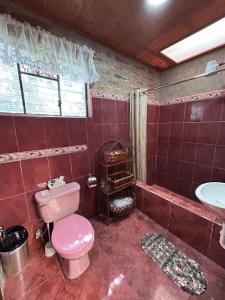 Koupelna v ubytování Quinta Paraíso Escondido + 27 fotografií