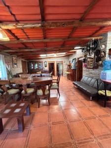 Posezení v ubytování Quinta Paraíso Escondido