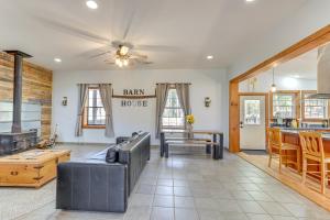 Gallery image of Deck and Fire Pit Cherry Log Cabin on Farm! in Cherry Log