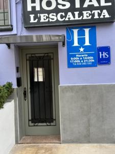 Certifikát, hodnocení, plakát nebo jiný dokument vystavený v ubytování Hostal L'Escaleta