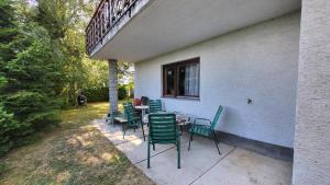 Vonkajšia záhrada v ubytovaní Cottage Alpenblick