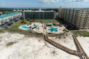 an aerial view of a resort with a pool at Plantation Dunes #5801 in Gulf Highlands