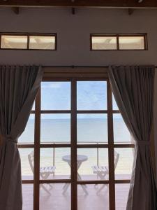 Landskap semula jadi dekat dengan lodge