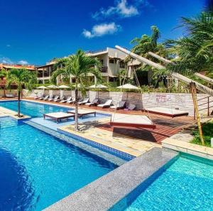 Swimmingpoolen hos eller tæt på Pipa Beleza Praia do Amor