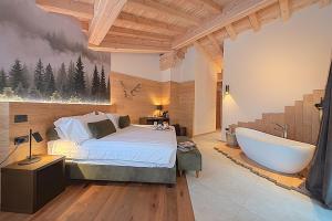 Posteľ alebo postele v izbe v ubytovaní DV Chalet Boutique Hotel & Spa