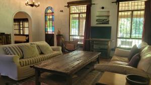 Χώρος καθιστικού στο Espectacular Casa de Campo en Areco