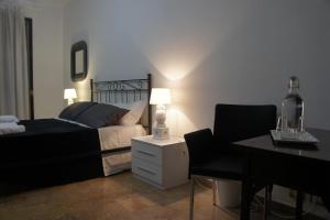 Łóżko lub łóżka w pokoju w obiekcie B&B Civico 40