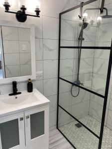 Koupelna v ubytování Isla Verde Studio Azul