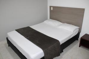 Hotel San Cayetano客房内的一张或多张床位
