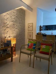 Køkken eller tekøkken på Apto 2/4 apenas 1km do cento de arraial