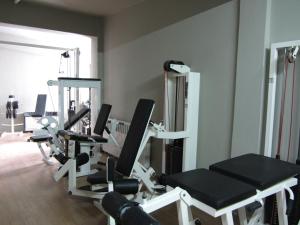 Posilňovňa alebo fitness centrum v ubytovaní Manthos Mountain Resort & Spa