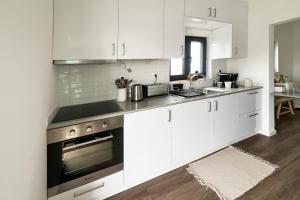 Dapur atau dapur kecil di Refúgio D'Assenta