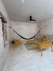 Posezení v ubytování Casona La Jacinta