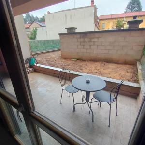 Balkoni atau teres di Apartment with a Relaxing Garden