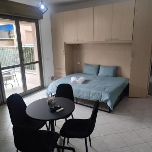 Katil atau katil-katil dalam bilik di Apartment with a Relaxing Garden
