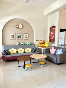 A seating area at Daisy's Hsiang Hola