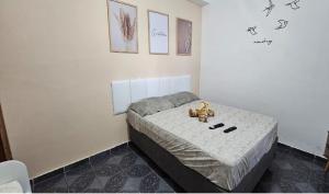 Postel nebo postele na pokoji v ubytování House Beach Brasil