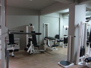 Posilňovňa alebo fitness centrum v ubytovaní Manthos Mountain Resort & Spa