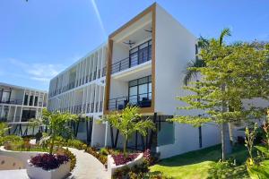 an exterior view of a building at Condo Mezcales in Mezcales