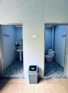 Koupelna v ubytování Alana Guesthouse