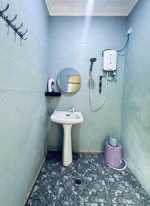 Koupelna v ubytování Alana Guesthouse