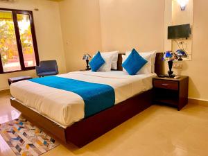 Voodi või voodid majutusasutuse The southern Soul Beach Resort -close to calangute beach Managed By Shivam Resort toas