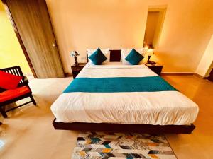 Voodi või voodid majutusasutuse The southern Soul Beach Resort -close to calangute beach Managed By Shivam Resort toas