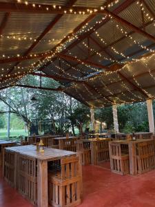 Restaurace v ubytování Finca Ecoturistica San Javier