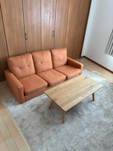 Posezení v ubytování しまの宿 Island Country Inn