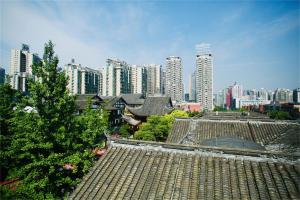 重庆景观或在旅馆看到的城市景观