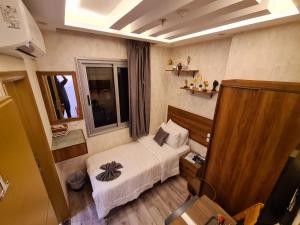 Voodi või voodid majutusasutuse tourist hotel toas
