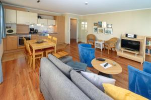 Η κουζίνα ή μικρή κουζίνα στο Villa Seerose - Appartement 01
