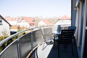 Balkoni atau teres di FEWO Augsfeld
