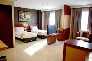 Posezení v ubytování Noormans Hotel Semarang