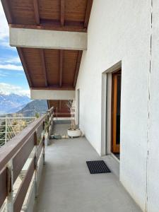 Vue générale sur la montagne ou vue sur la montagne depuis l'appartement
