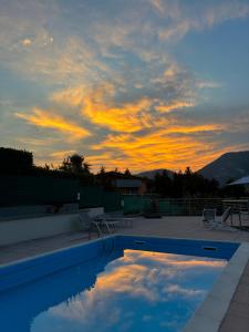The swimming pool at or close to B&B Panorama Iseo