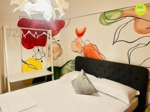 Sleep In Venzone Mitte客房内的一张或多张床位