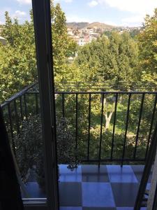 Balkón nebo terasa v ubytování Lucky