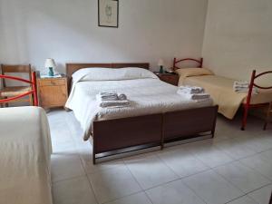 Postel nebo postele na pokoji v ubytování Hotel Moderno