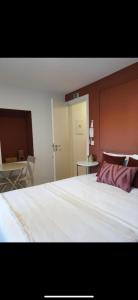 Cama ou camas em um quarto em Casa do Museu