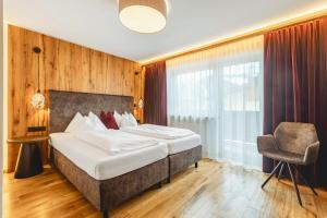 Postel nebo postele na pokoji v ubytování Hotel Seehof