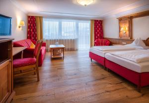 Postel nebo postele na pokoji v ubytování Hotel Seehof