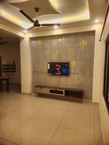TV a/nebo společenská místnost v ubytování silent view service apartment