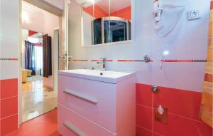 Koupelna v ubytování Apartment Augusta Senoe V