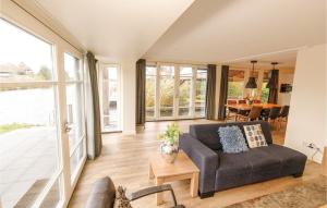 Χώρος καθιστικού στο Bodelaeke-Schiphuis 6P