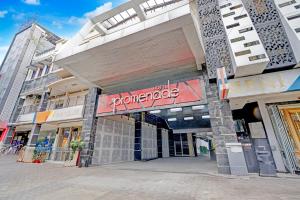 a building with a sign that reads the parachute at Dancenter Promenade Near Cihampelas Walk in Bandung