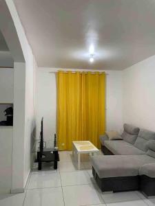 Et opholdsområde på Villa Marracuja Souffleur Beach