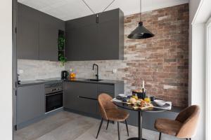 Nhà bếp/bếp nhỏ tại Rua das Olaias Apartments