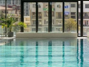 The swimming pool at or close to Pullman Tbilisi Axis Towers